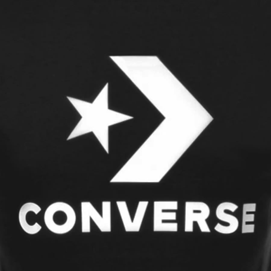 Alternative Image for ProductConverse Star Chevron Logo T Shirt Black3